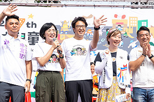 「瘋北大」湧萬人！蘇巧慧、沈伯洋合體喊話 打造雙北親子友善城市