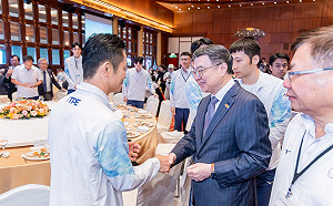 感謝我國亞運選手拿下好成績   卓揆：精進「黃金計畫3.0」備戰下屆奧運