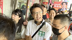 蔣萬安競選MV疑未獲授權卻避談 沈伯洋：每個人都會犯錯、但後續處理要有誠意