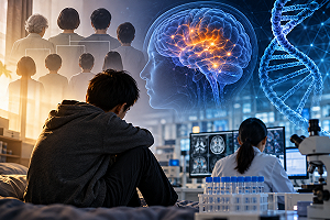 思覺失調症越早發病、家族罹病率越高！國衛院揪出4大關鍵基因