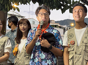 沈伯洋「大洋流」五分埔出發：這是我人生最早出發點、沈家當然出動