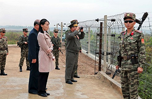 不爽被嗆聲？ 金與正突與軍政高層視察南北韓邊界 更怒噴首爾...