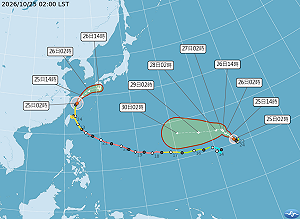 薔琵颱風遠離！花東防大雨 周二及周六兩波東北季風接力報到