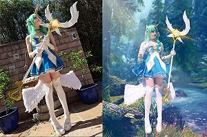 《英雄聯盟》被電競耽誤的coser？Sneaky扮索拉卡仙氣逼人