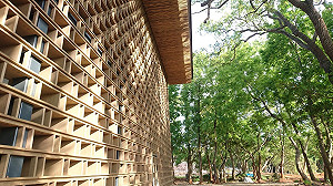 花博建築好綠意！回收樹木、建材打造環保森林花園