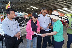 路見不平相助 立委劉世芳會勘楠梓交流道