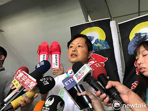 台灣國對老蔣銅像潑漆 稱提醒小英落實轉型正義