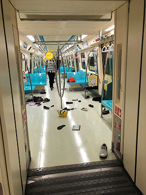 北捷驚魂 老鼠害車廂旅客尖叫逃竄
