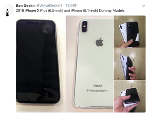 實機照流出！？兩款新iPhone搶先曝光