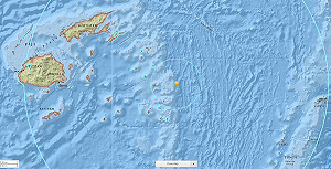 東加外海8.2強震 深度560公里無海嘯威脅