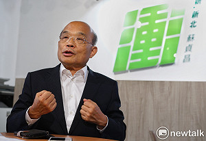 戰六都系列》朱為侯塗脂抹粉！蘇貞昌：我一個政見 新北市府用5篇稿替他講話