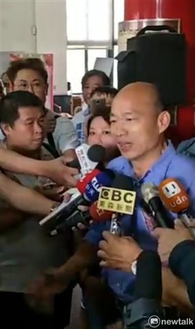 涉黑底黨員違紀遭開除? 韓國瑜批民進黨手段不入流