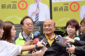 新北民調將黃金交叉？蘇貞昌：市民水準很高會做選擇