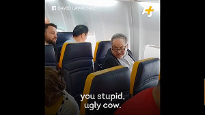 (影) 種族歧視！白人辱罵黑人老婦 瑞安航空處置惹爭議