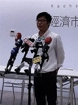 藍策反綠黨員增聲勢 陳其邁：撕裂選舉的不厚道做法