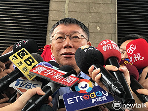 投票人潮眾多 柯文哲：應改自然人憑證投票