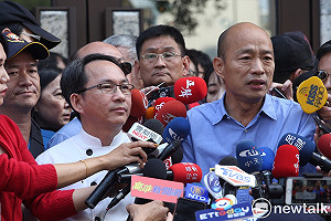 快訊》陪吳寶春面對媒體 韓國瑜：大家應愛惜他