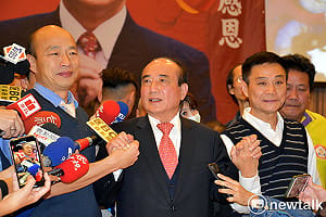 朱立倫來訪、王金平參選 韓國瑜謹慎皆祝福「心想事成」