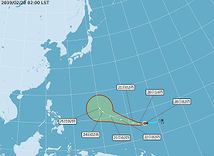 颱風「蝴蝶」凌晨生成！是否侵台氣象局這樣說