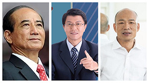 輔選謝龍介王不見王？上午王金平陪同拜票 下午韓國瑜站台