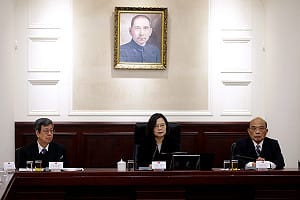 反制「一國兩制臺灣方案」 蔡英文召開國安會議確立指導綱領