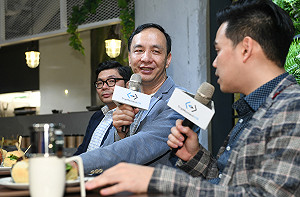 傳郭台銘將角逐2020總統大選 朱立倫：歡迎加入國民黨