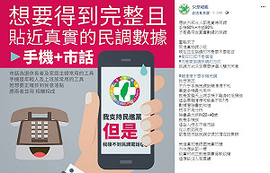 讀者投書》全手機民調是時勢所趨