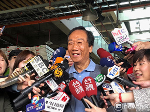 藍總統初選 郭台銘：支持手機民調、政見辯論會