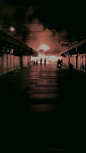 花蓮東大門夜市火災 初步排除人為縱火因素