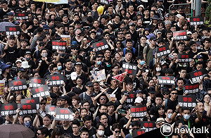 反送中風起雲湧！陸委會：向616百萬港人致敬！