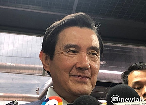 弔唁殉職警李承翰後...馬英九批蔡政府包庇反服貿 讓警察失望