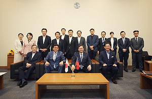深化台日關係！鄭文燦拜會日本國會議員、日台交流協會會長