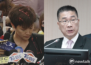 何韻詩遭潑漆 內政部長徐國勇：絕不容忍暴力行為！