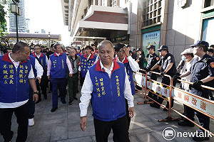 瞎！統促黨十一違法集會 爆北市警局刻意放水？