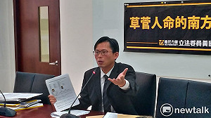 南方澳大橋案槓上宜縣府 黃國昌再籲林姿妙「做好縣長工作」