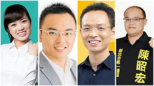 新北市第1選區戰況激烈 綠營呂孫綾力拼藍黃白圍攻