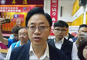 其中一顆核彈是「小三」 張善政回應：就等著接招