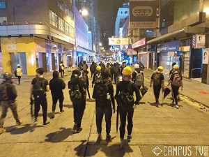 仍有百人滯理大校園 校長急籲盡快離開遭批冷漠