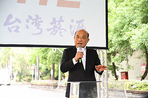 防疫酒精穩定生產供糧無虞 蘇貞昌：同舟一命對抗疫情
