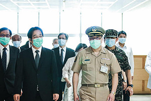 賴清德慰問罹難上兵蔡博宇家屬 蔡父：還不敢告訴阿嬤