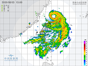 直播現場》(影)「哈格比」暴風圈持續擴大！氣象局：中南部愈晚雨愈大