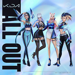 《英雄聯盟》超級巨星！TWICE成員將共演K/DA新EP《ALL OUT》