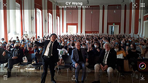 面對德國資優生演講 謝志偉:為了自由 台灣必須遠離中國