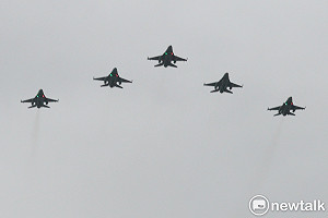 「天安特檢」完成 空軍花蓮基地F-16由聯隊長今帶頭復飛