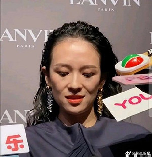 二胎催老！影后章子怡臉下垂、皺紋顯、髮際線高