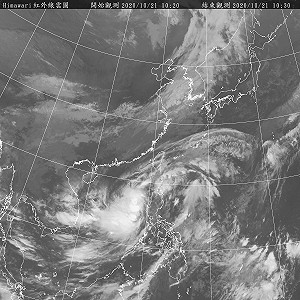 輕颱沙德爾增壯中！共伴連2天防豪雨 冷空氣周末報到低溫跌破20度