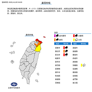 外出帶雨具！颱風外圍環流雨彈來襲 北北基升級大豪雨