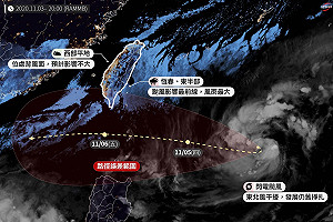 閃電颱風謎樣路徑！來不來1關鍵 這3地區逃不掉
