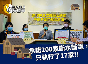 違章工廠處置率不到一成 陳椒華：請經濟部不要在表面數字做功夫