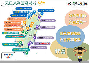 元旦跨年懶人包》一圖搞懂！全台17處跨年晚會活動資訊